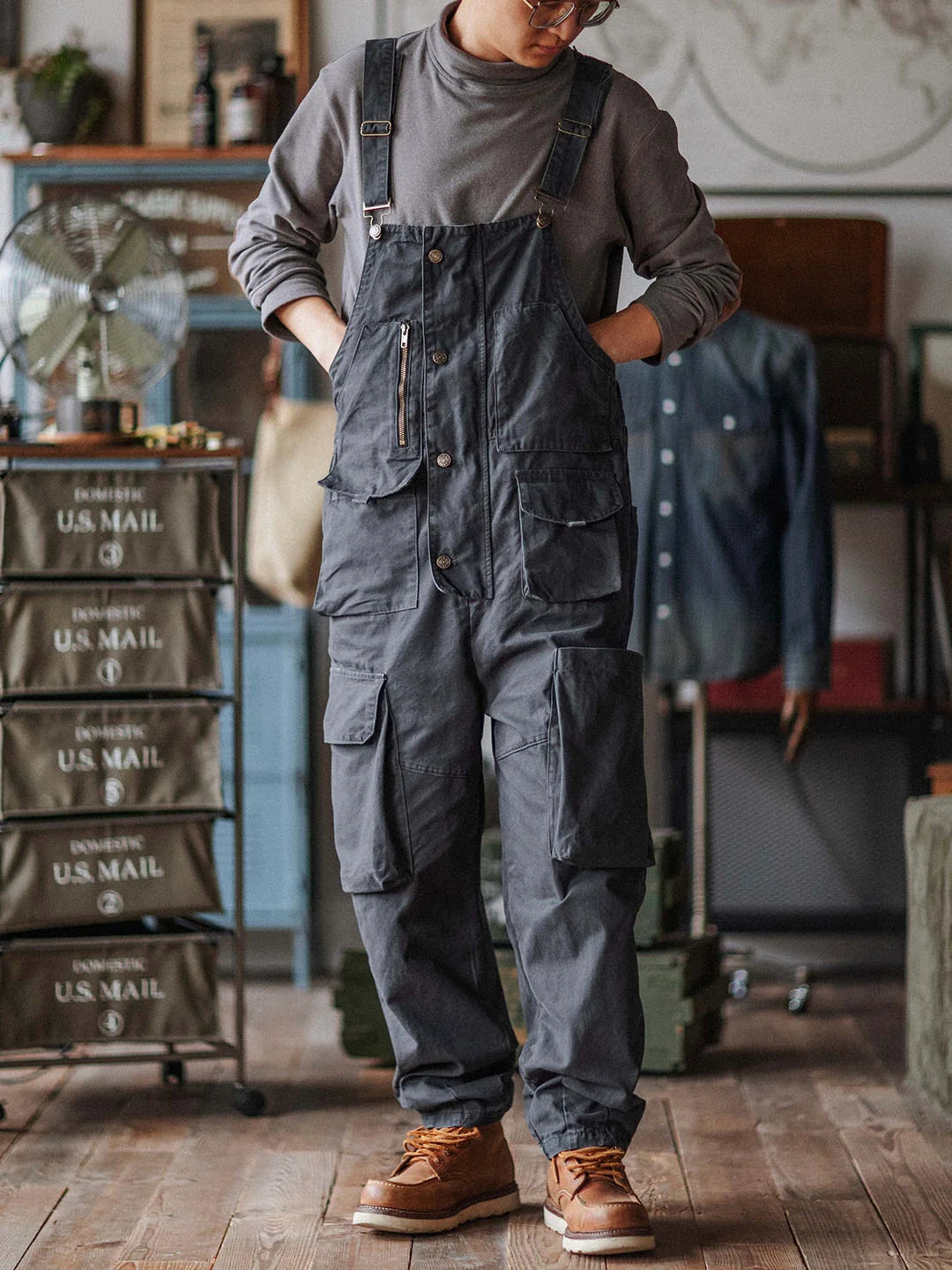 Émile™ | Pantalon de travail bleu foncé résistant