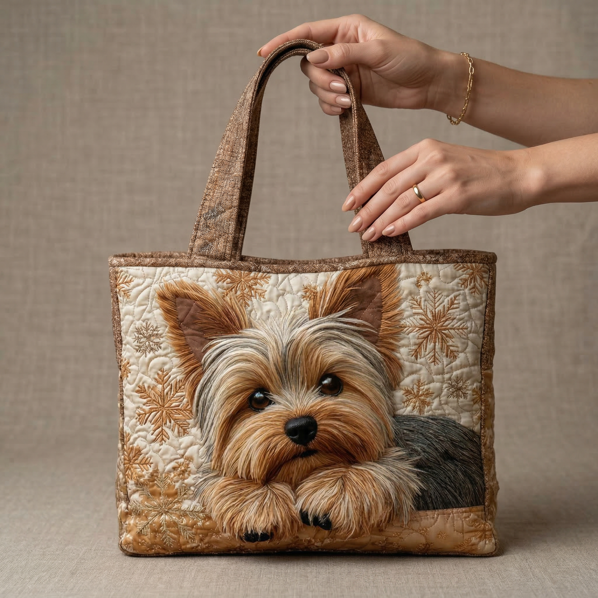 Artisan Tote Bag - Adorable Yorkshire