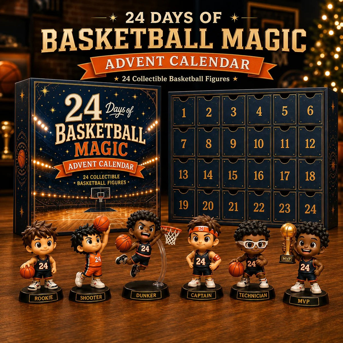Basketball Advent Calendar 2026 – Limited Edition