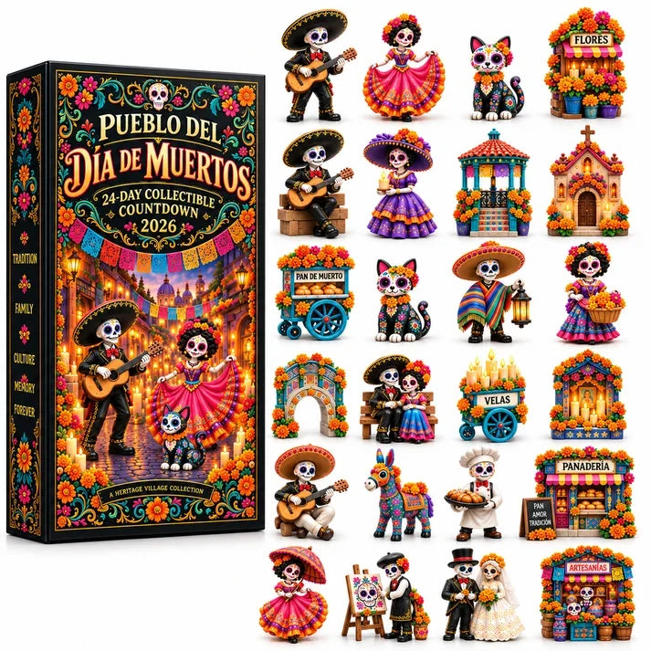 Day of the Dead Village Advent Calendar 2026 – Limited Edition
