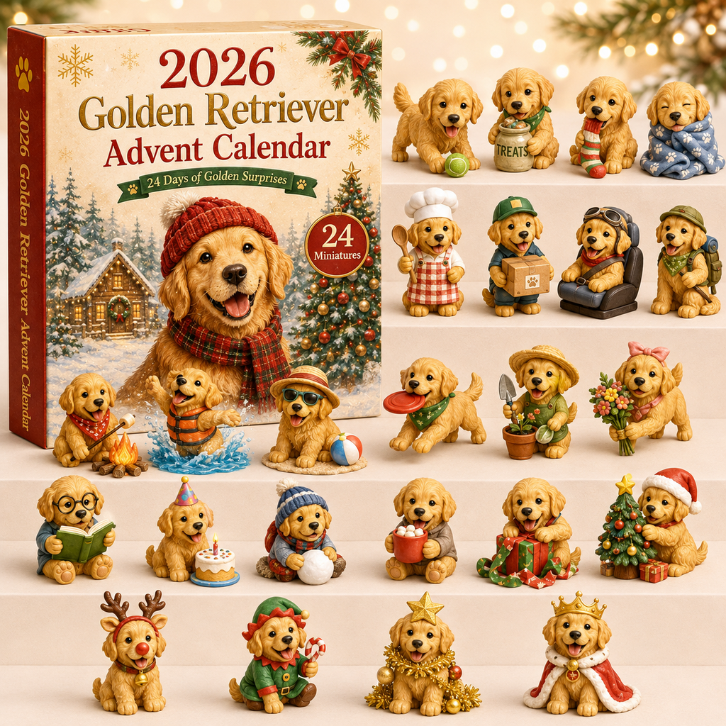 Golden Retriever Advent Calendar 2026 – Limited Edition