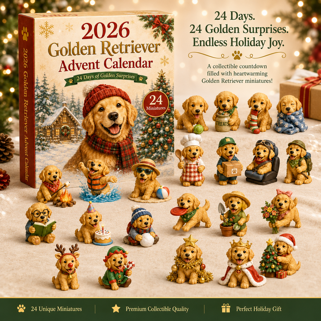 Golden Retriever Advent Calendar 2026 – Limited Edition