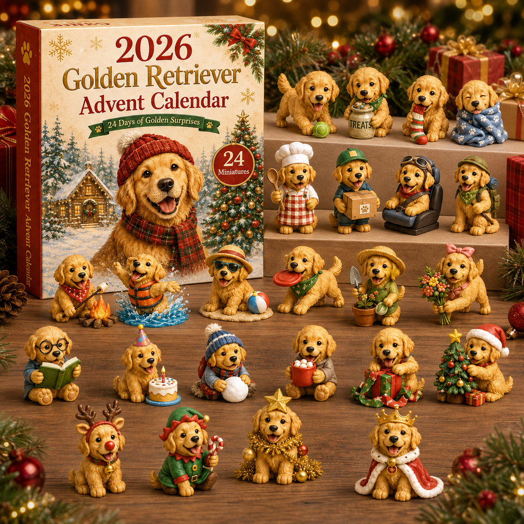 Golden Retriever Advent Calendar 2026 – Limited Edition