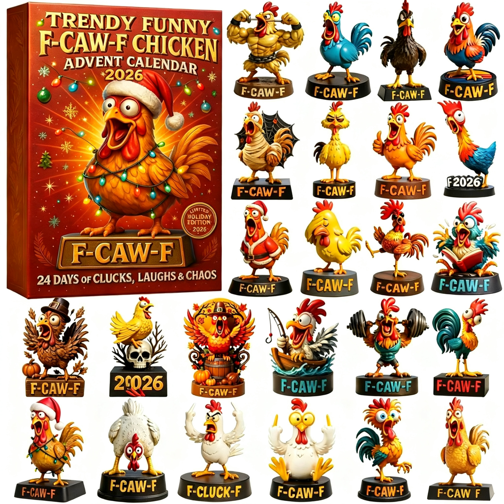 F-Caw-F Chicken Advent Calendar 2026 – Limited Edition