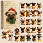 Pug Advent Calendar 2026 – Limited Edition