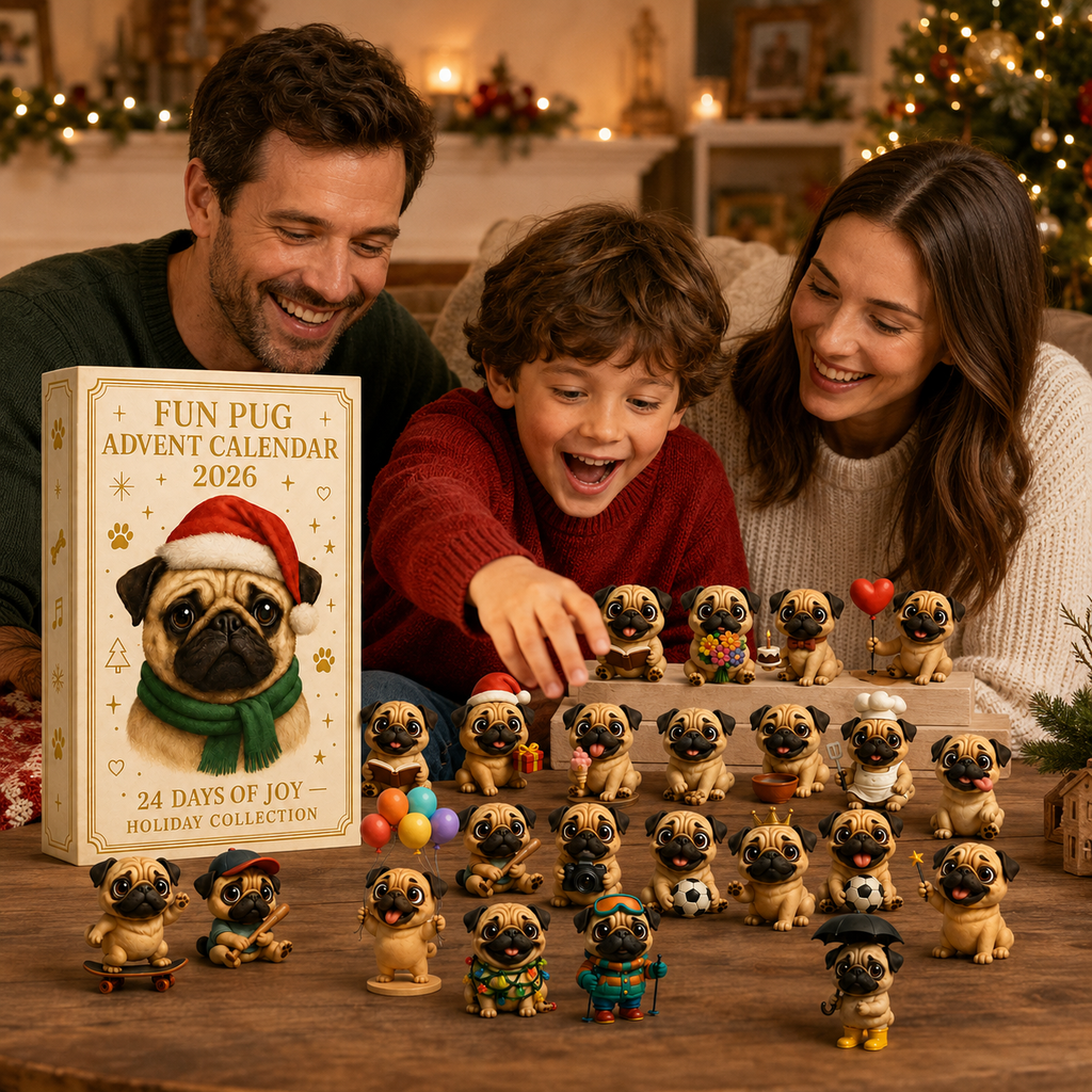 Pug Advent Calendar 2026 – Limited Edition