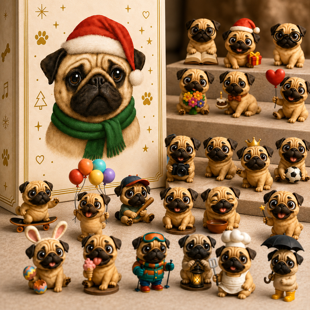 Pug Advent Calendar 2026 – Limited Edition