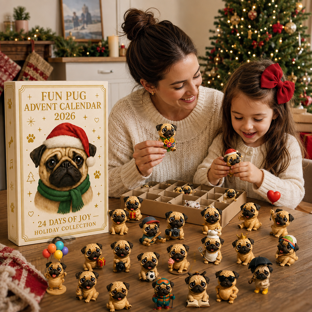 Pug Advent Calendar 2026 – Limited Edition