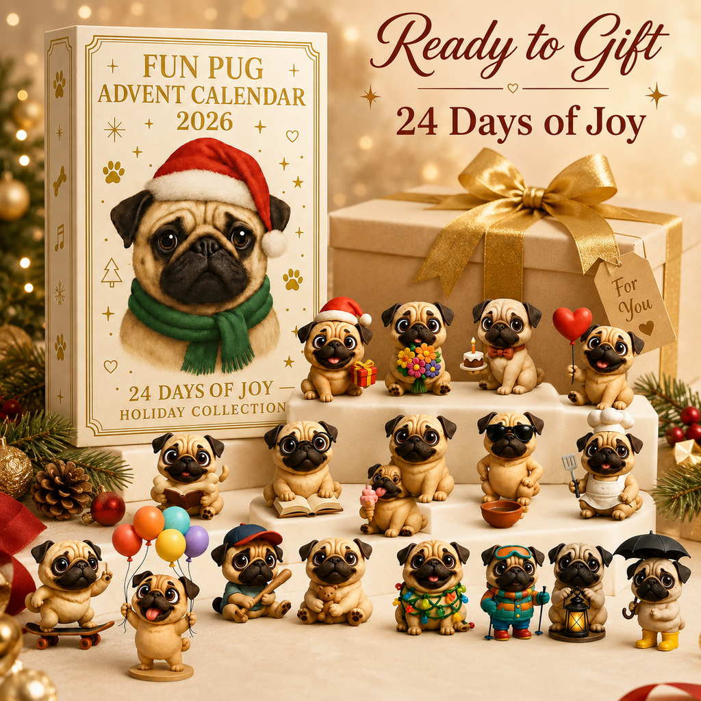 Pug Advent Calendar 2026 – Limited Edition