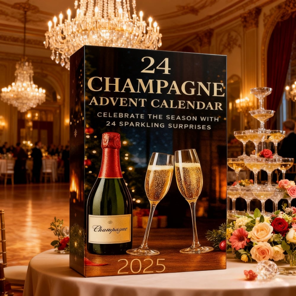 Calendrier de l’Avent Champagne 2025 🍾