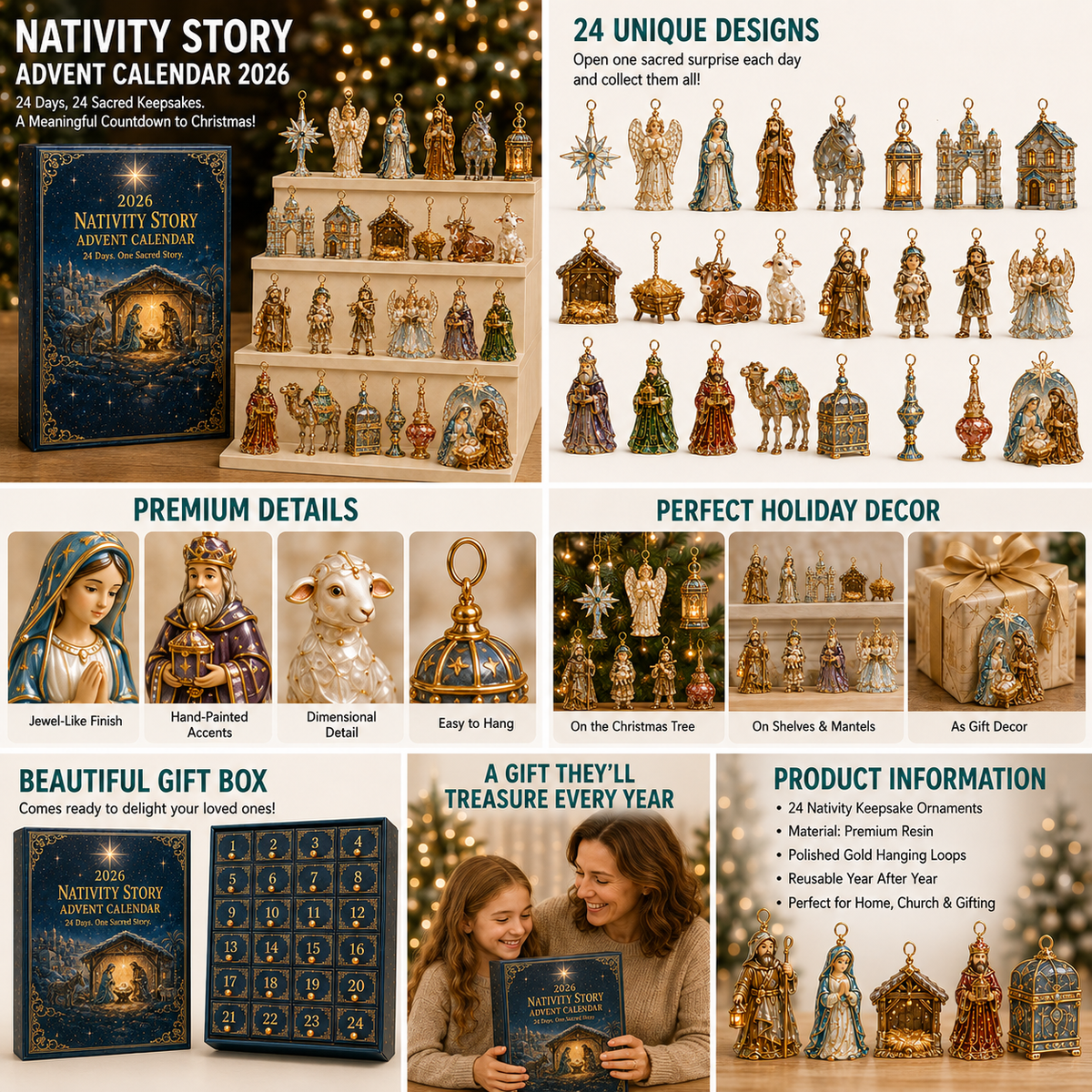 Nativity Story Advent Calendar 2026 – Limited Edition
