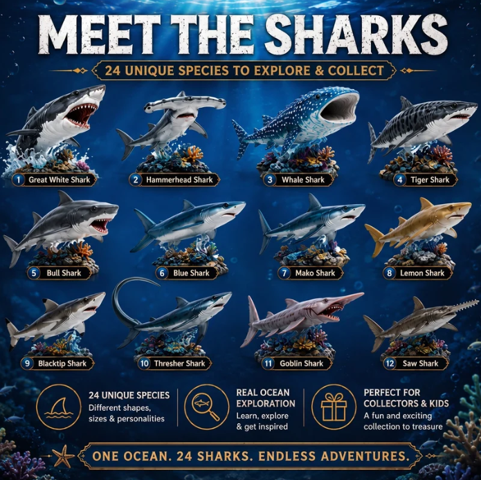 Shark World Advent Calendar 2026 – Limited Edition