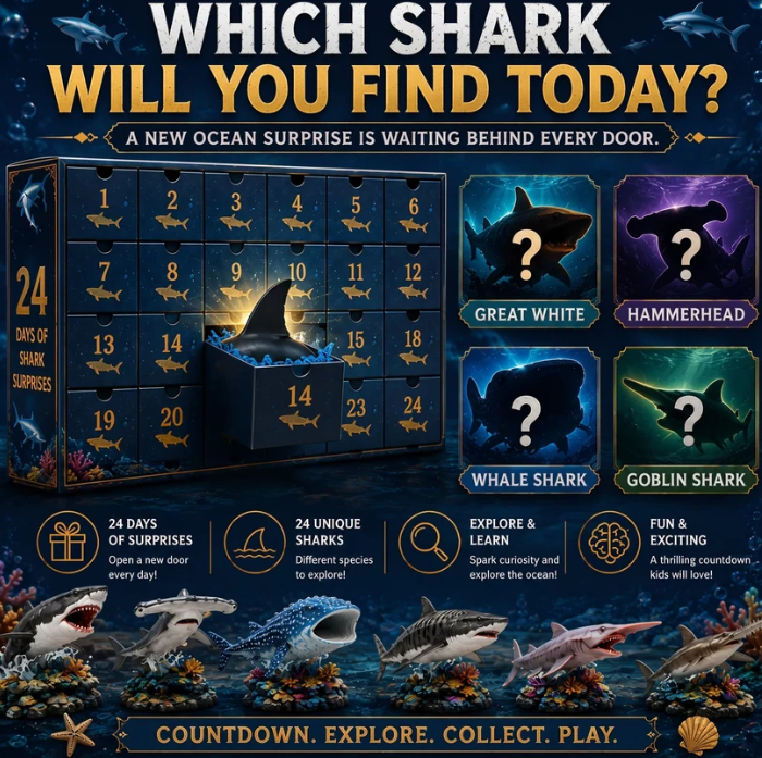 Shark World Advent Calendar 2026 – Limited Edition
