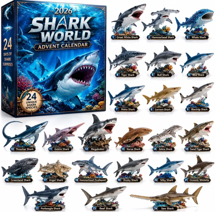 Shark World Advent Calendar 2026 – Limited Edition