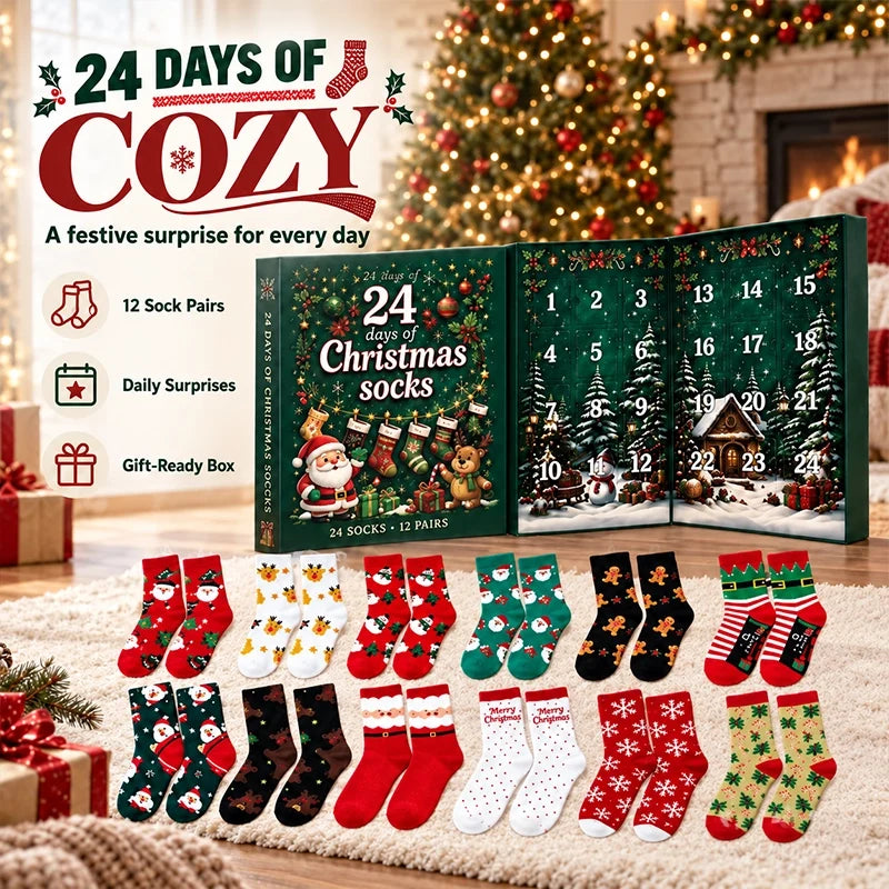 Christmas Socks Advent Calendar 2026 – Limited Edition