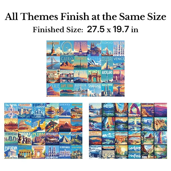 Travel Puzzle Advent Calendar 2026 – Limited Edition