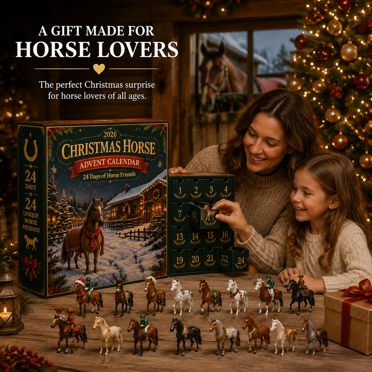 Christmas Horse Advent Calendar 2026 – Limited Edition