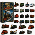 Trains & Rail Vehicles Advent Calendar 2026 – Limited Edition
