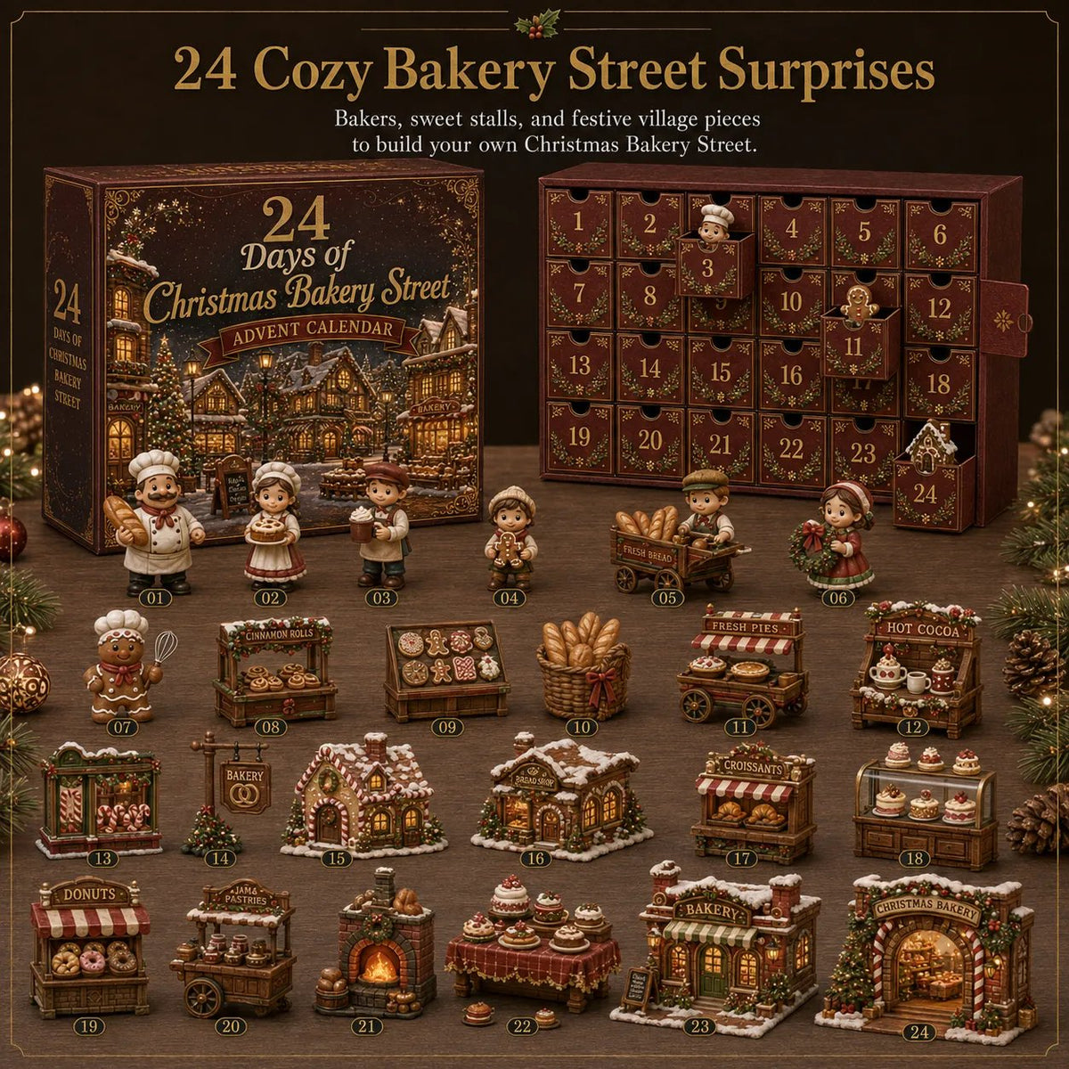Christmas Village Advent Calendar 2026 – Limited Edition