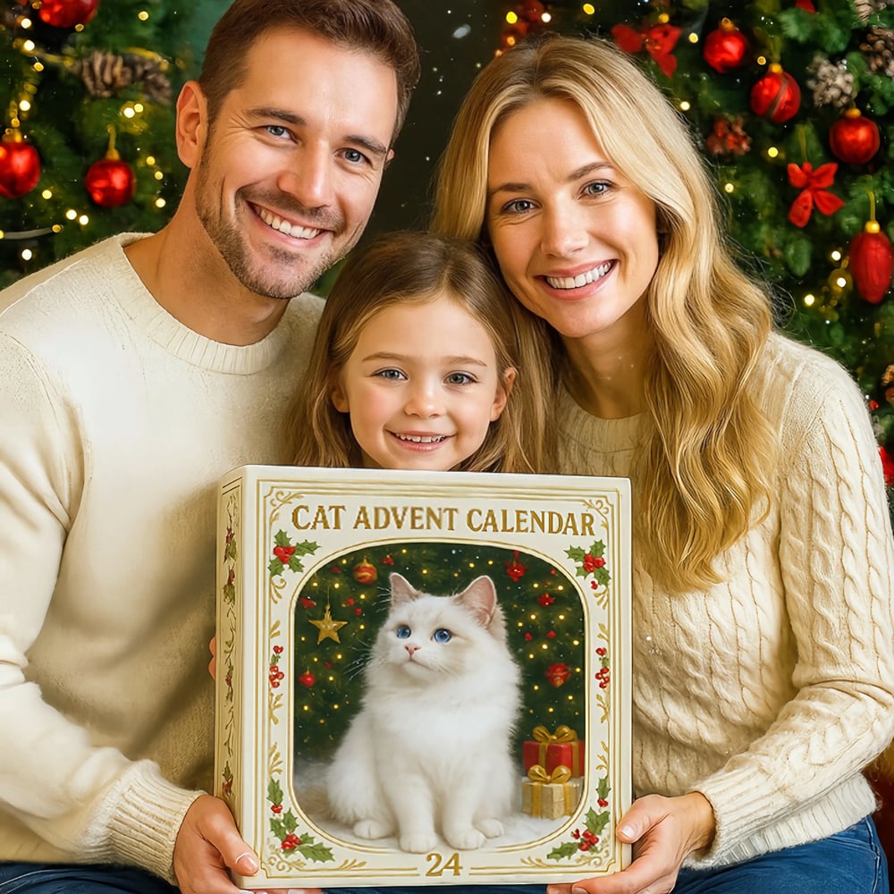 Calendrier de l'Avent pour les Amoureux des Chats – Noël Parfait 2025