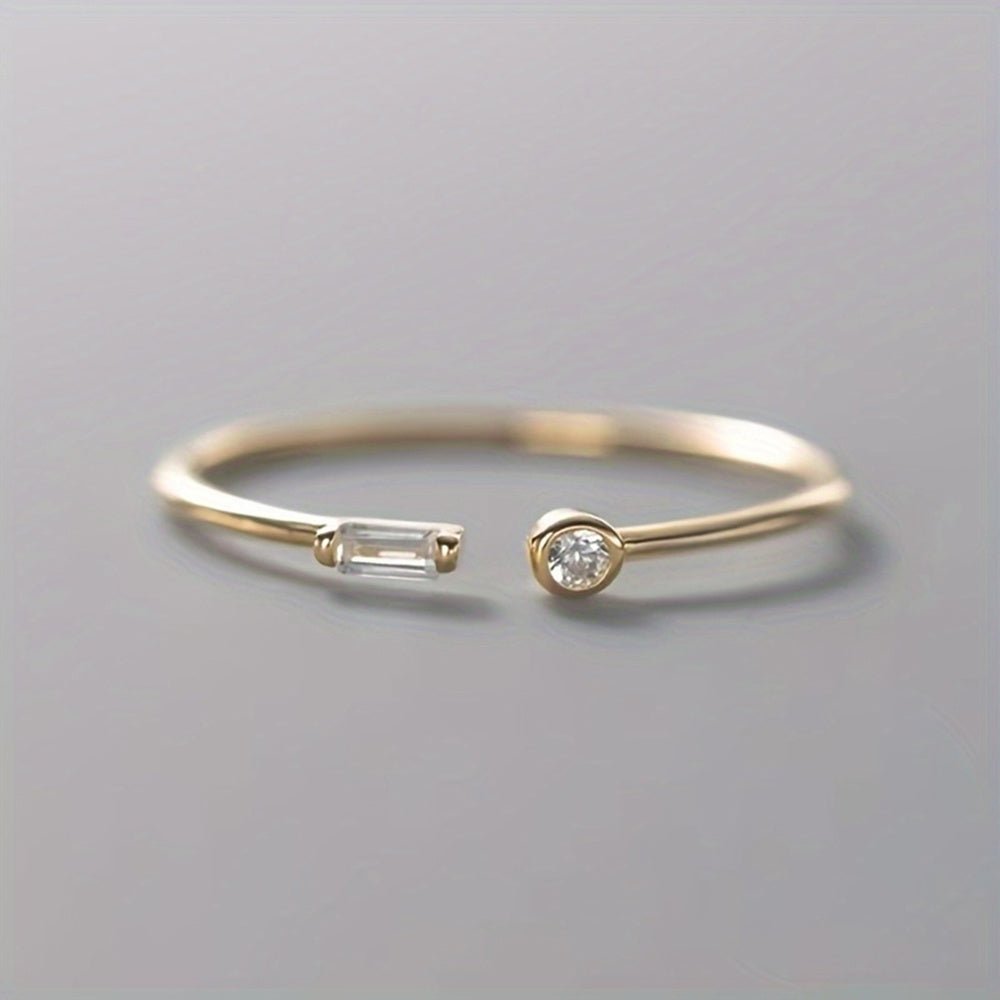Bague en Zirconia Minimaliste