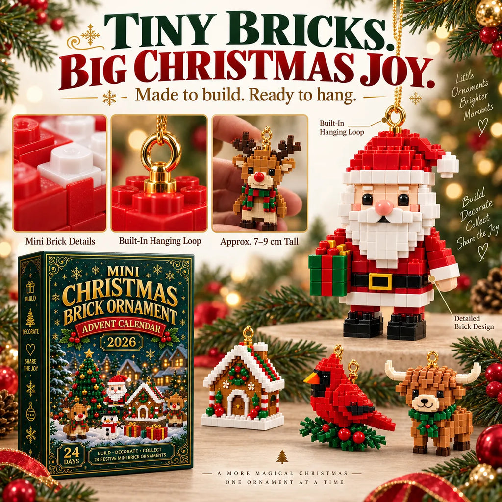 Mini Christmas Brick Advent Calendar 2026 – Limited Edition