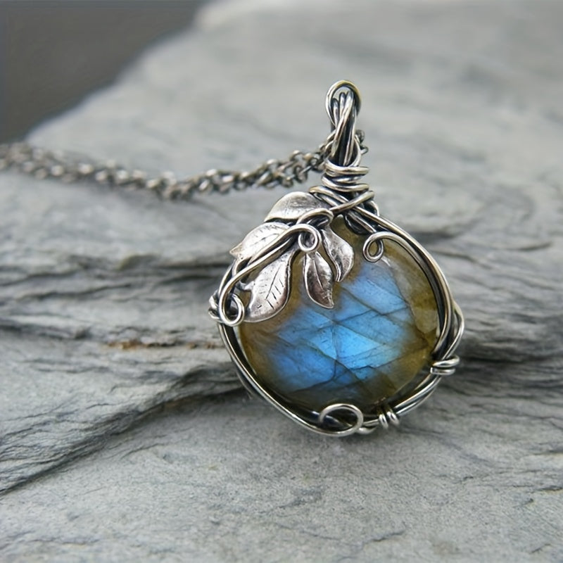 Collier en pierre de lune