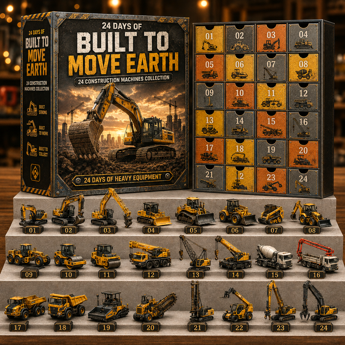 Construction Equipment Advent Calendar 2026 – Limited Edition
