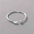Bague en Zirconia Minimaliste