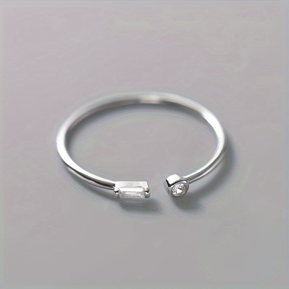 Bague en Zirconia Minimaliste