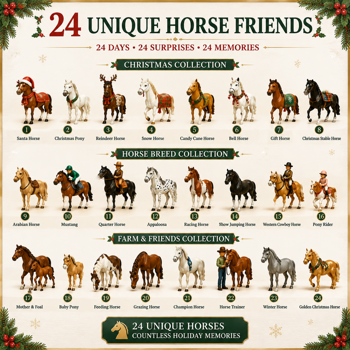 Christmas Horse Advent Calendar 2026 – Limited Edition