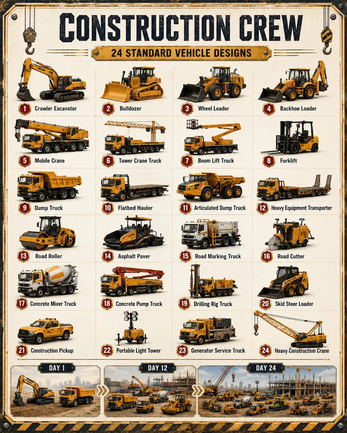 Construction Crew Advent Calendar 2026 – Limited Edition