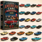 Classic American Cars Advent Calendar 2026 – Limited Edition
