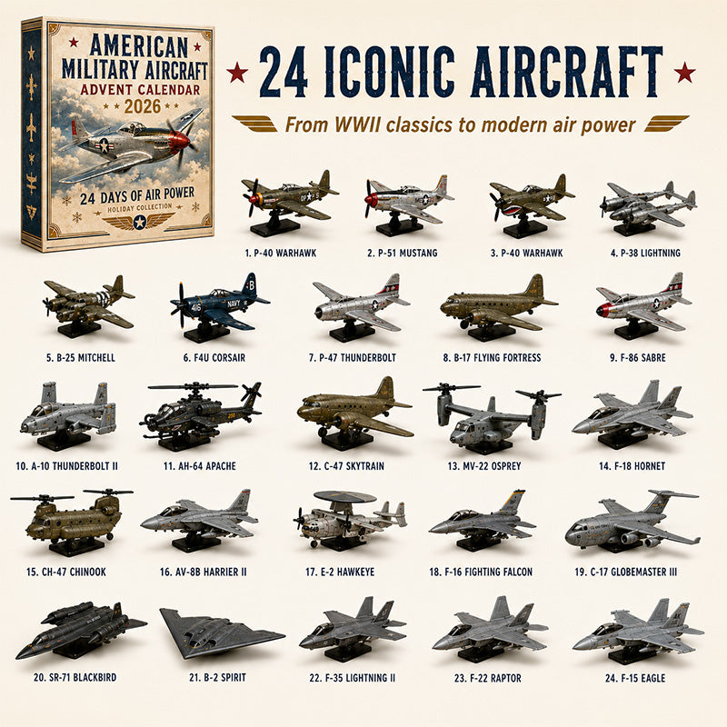 American Military Aircraft Advent Calendar 2026 – Limited Edition