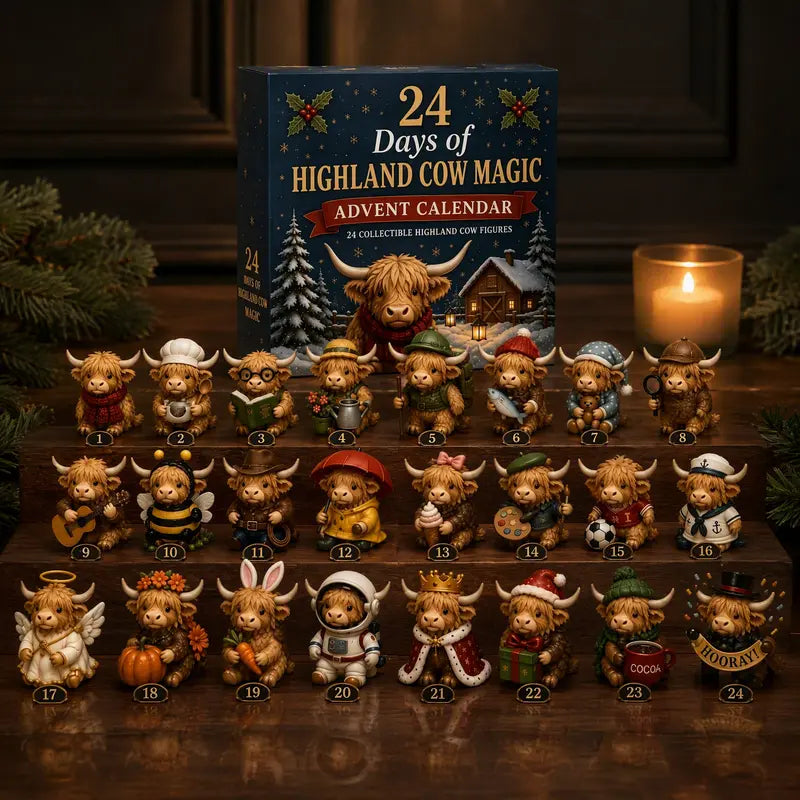 Highland Cow Magic Advent Calendar 2026 – Limited Edition