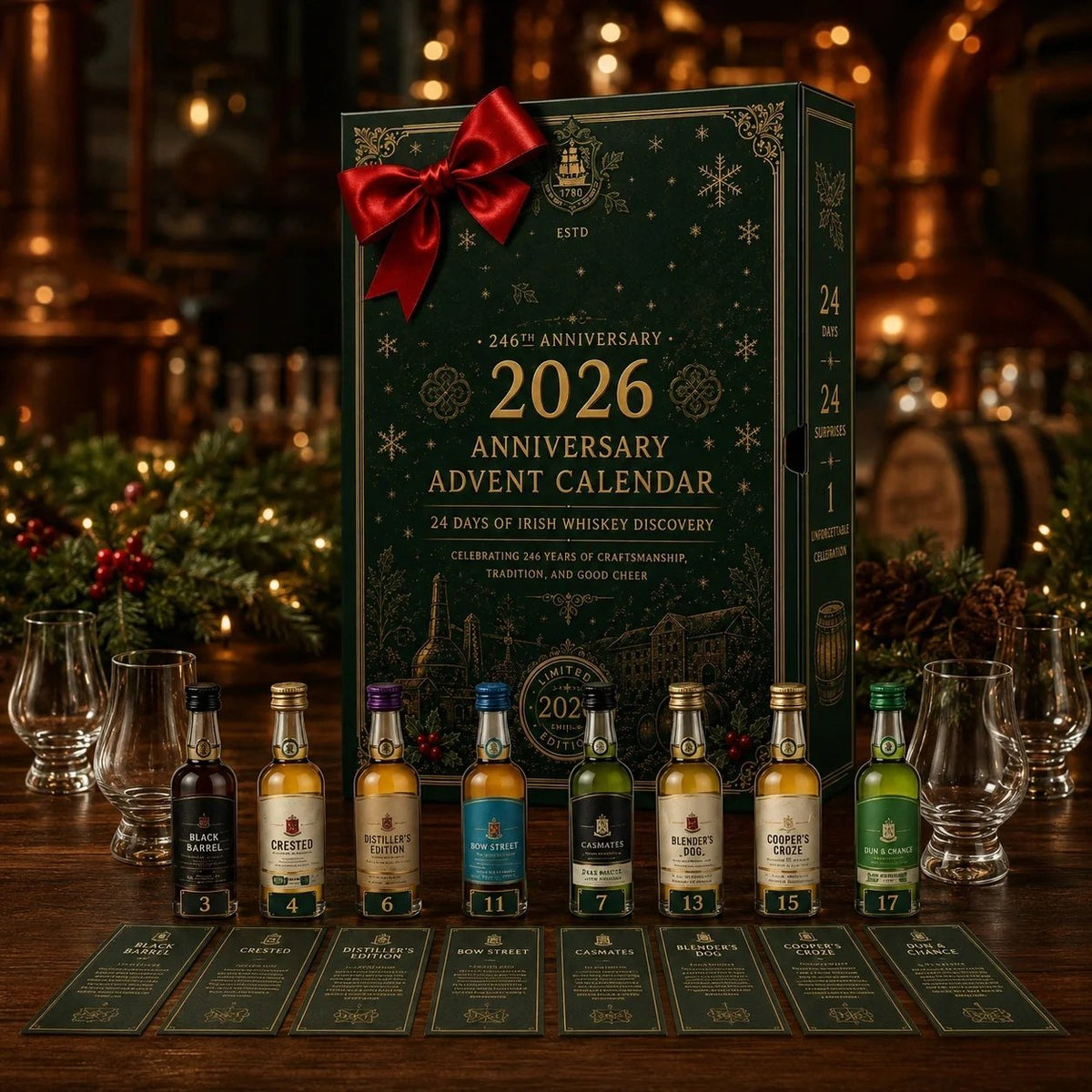 Irish Whiskey Anniversary Advent Calendar 2026 – Limited Edition