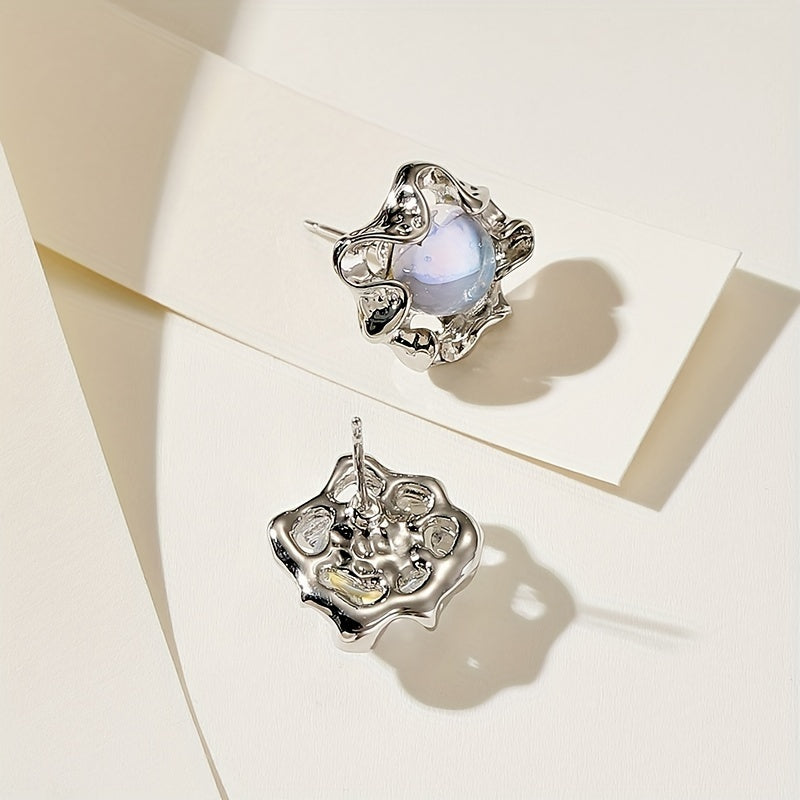 Boucles d'oreilles Annette Pierre de lune