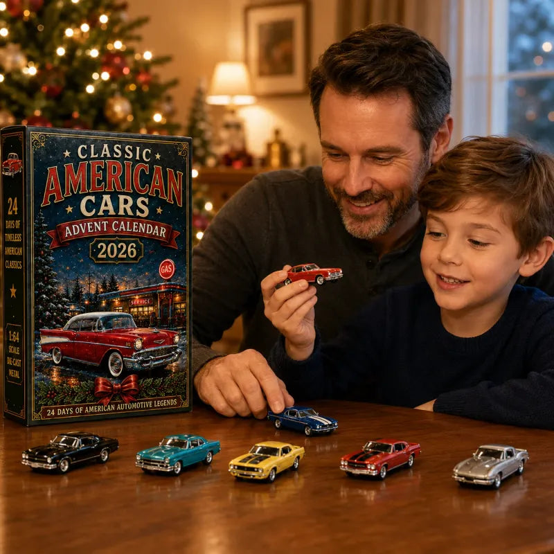 Classic American Cars Advent Calendar 2026 – Limited Edition