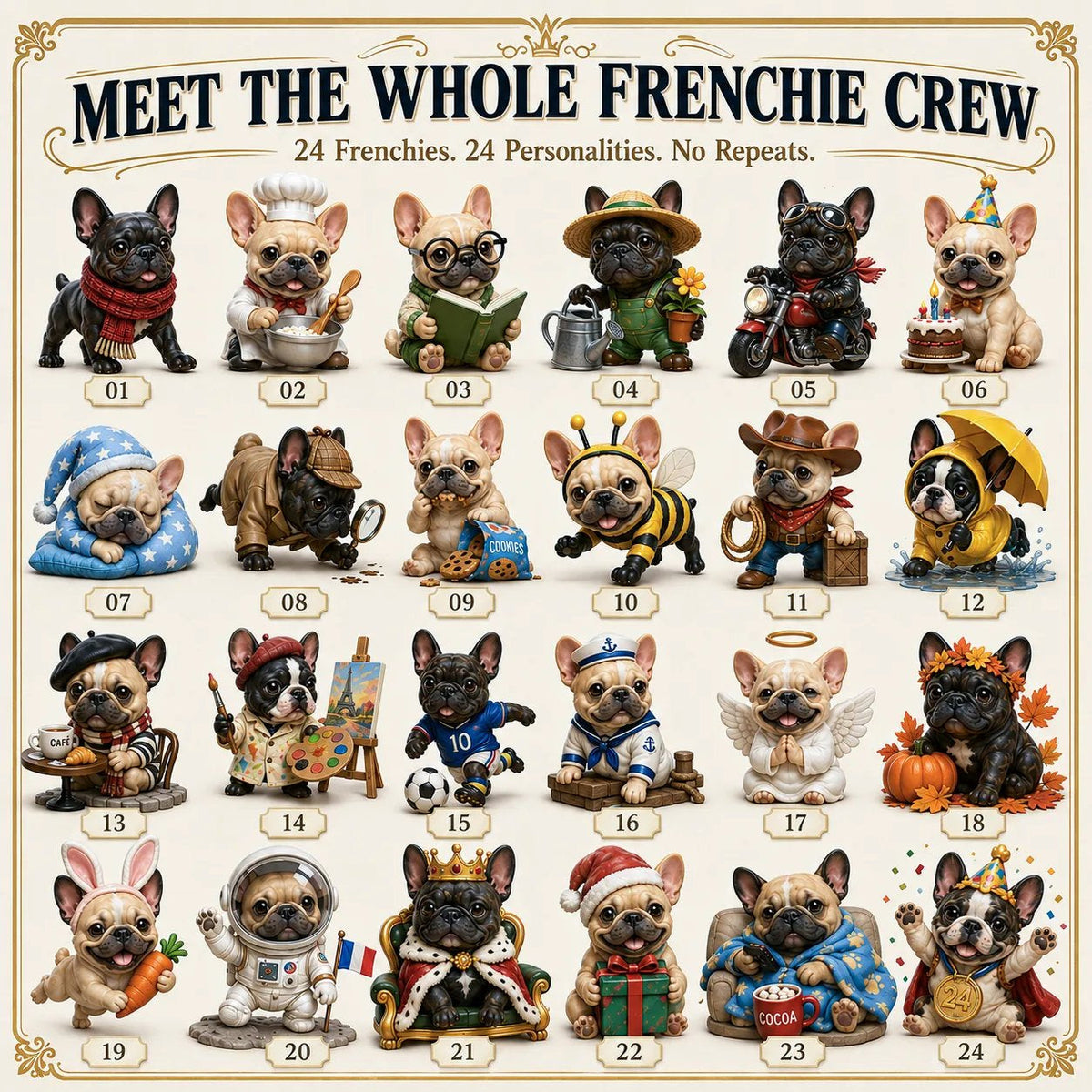 French Bulldog Advent Calendar 2026 – Limited Edition