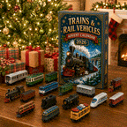 Trains & Rail Vehicles Advent Calendar 2026 – Limited Edition