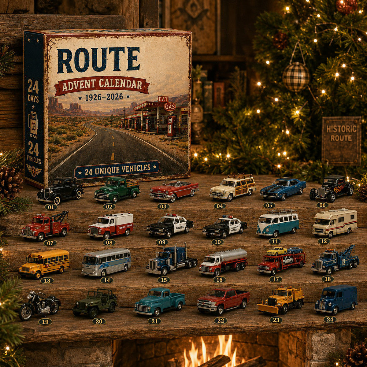 Route 66 Advent Calendar 2026 – Limited Edition