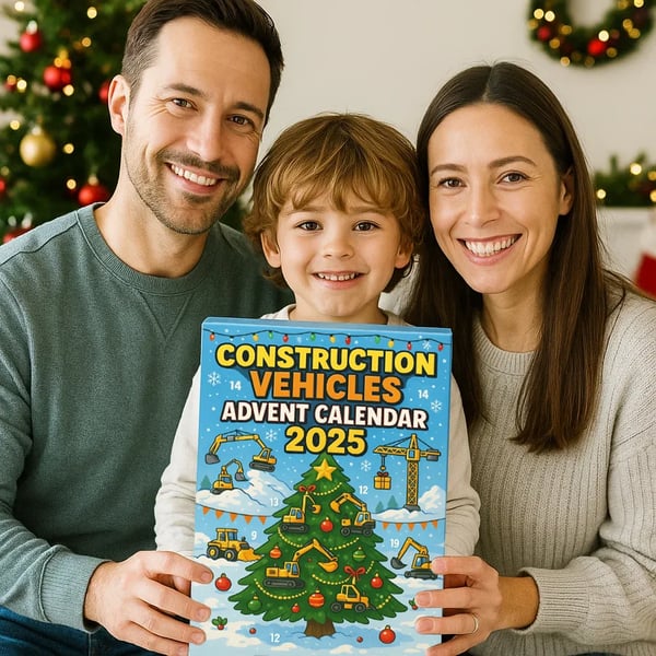 🚜 Calendrier de l'Avent pour Machines de Construction 2025