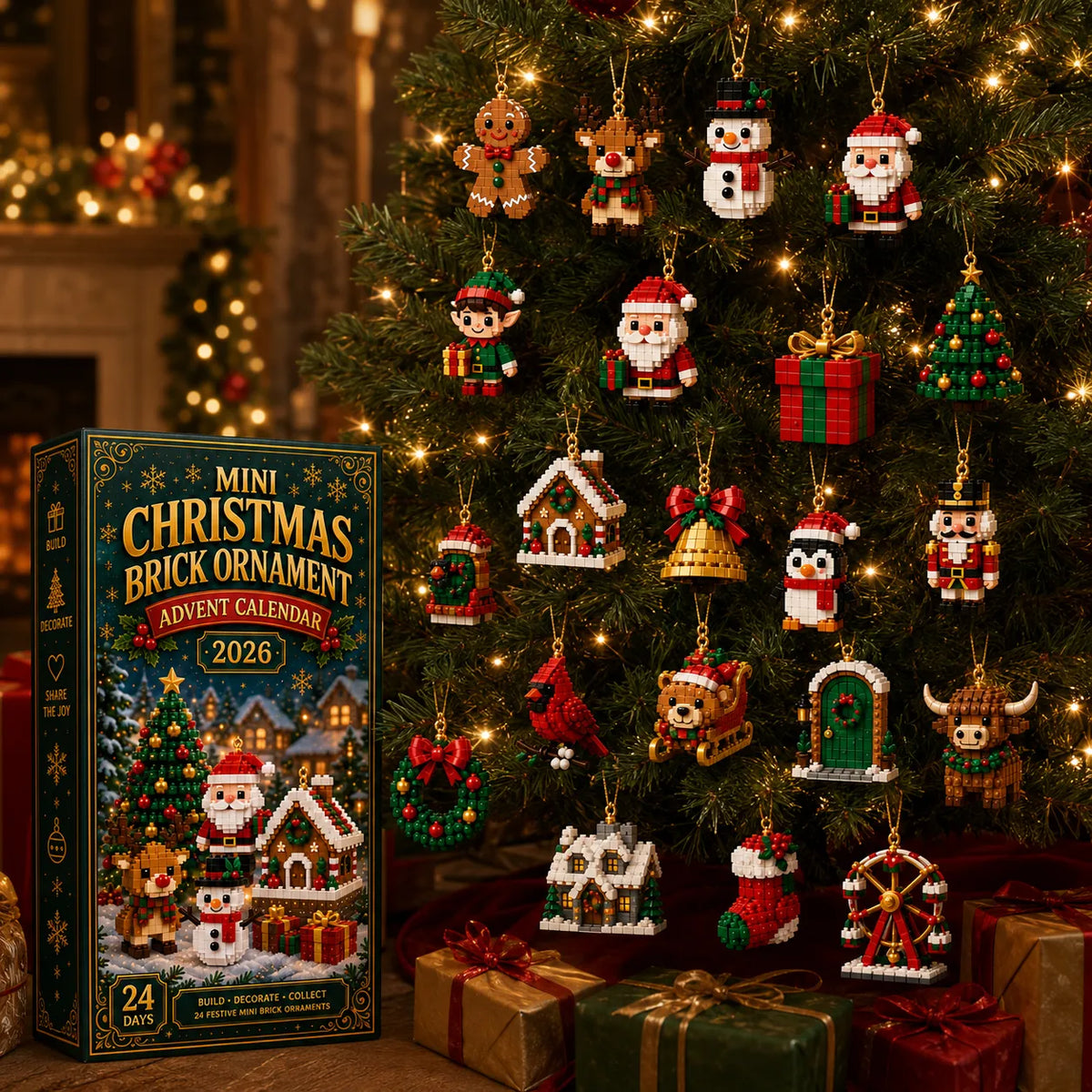 Mini Christmas Brick Advent Calendar 2026 – Limited Edition