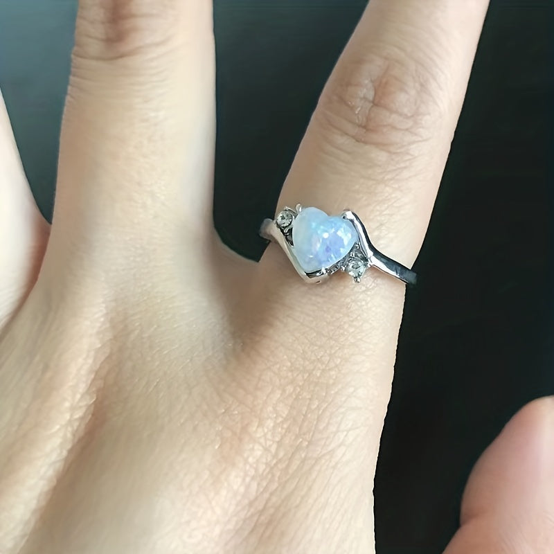 Bague Estelle en pierre de lune