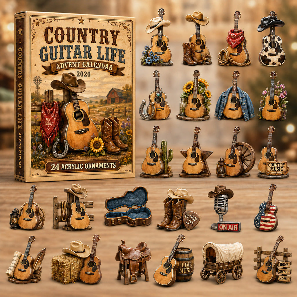 Country Guitar Advent Calendar 2026 – Limited Edition