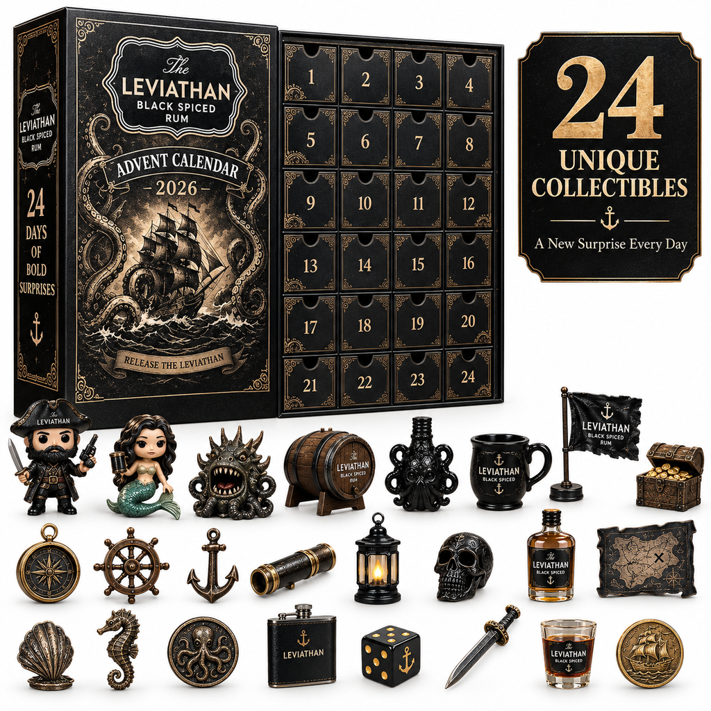Leviathan Black Spiced Rum Advent Calendar 2026 – Limited Edition