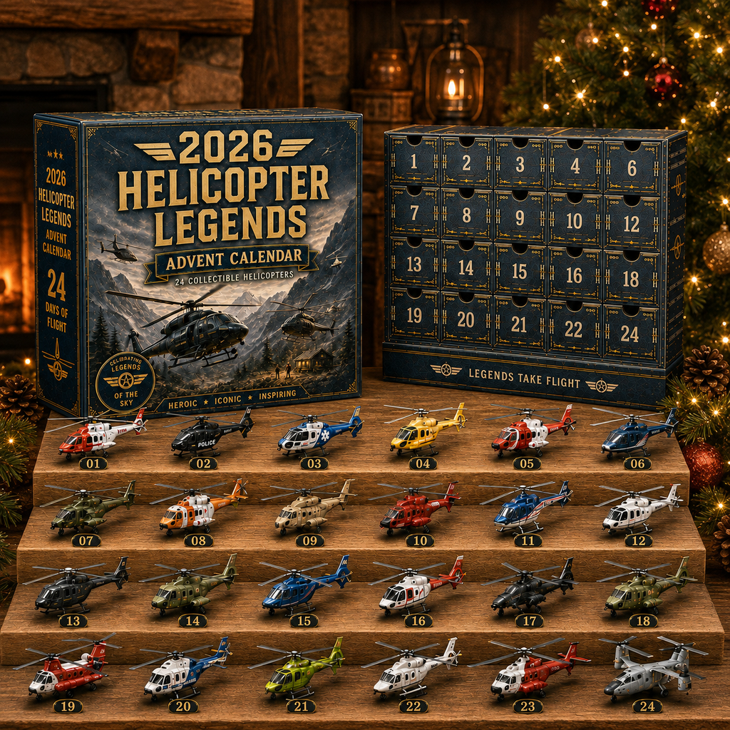Helicopter Advent Calendar 2026 – Limited Edition