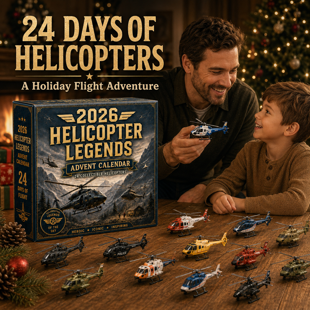 Helicopter Advent Calendar 2026 – Limited Edition