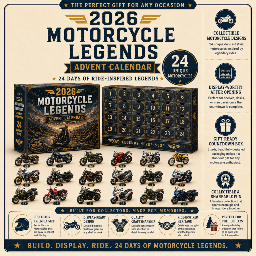 Motorcycle Advent Calendar 2026 – Limited Edition