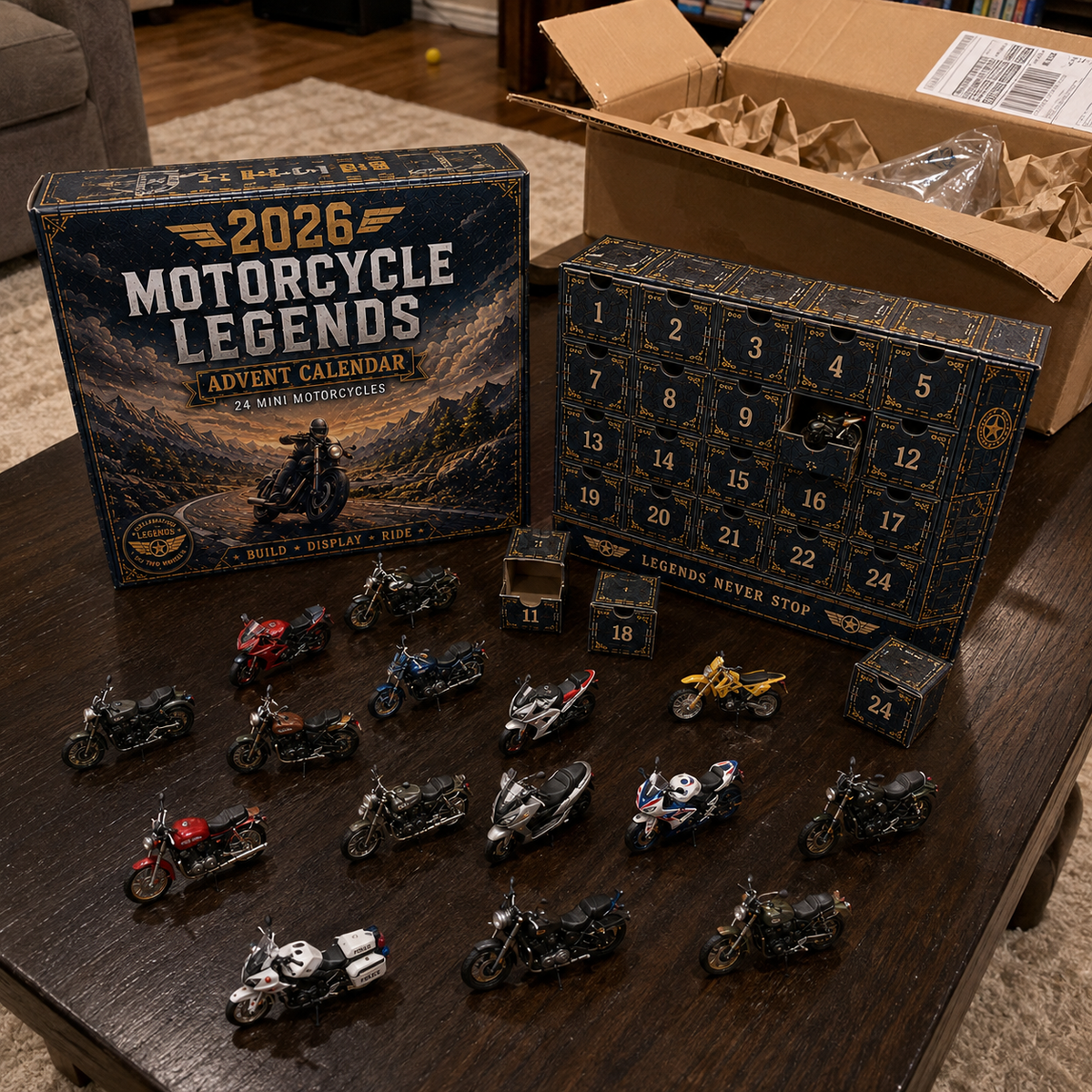 Motorcycle Advent Calendar 2026 – Limited Edition